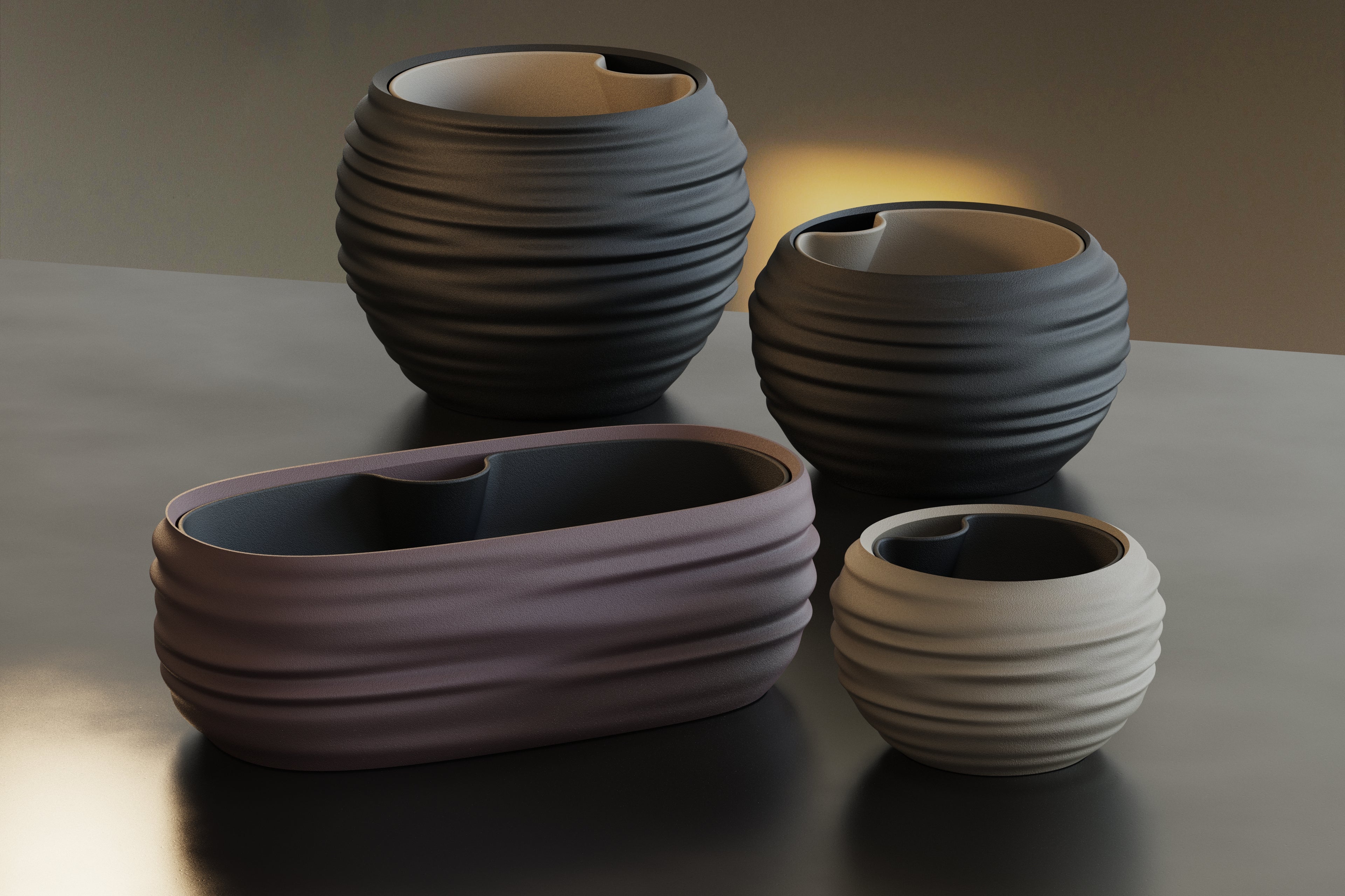 Nagi Pflanzengefäß - WABI-SABI